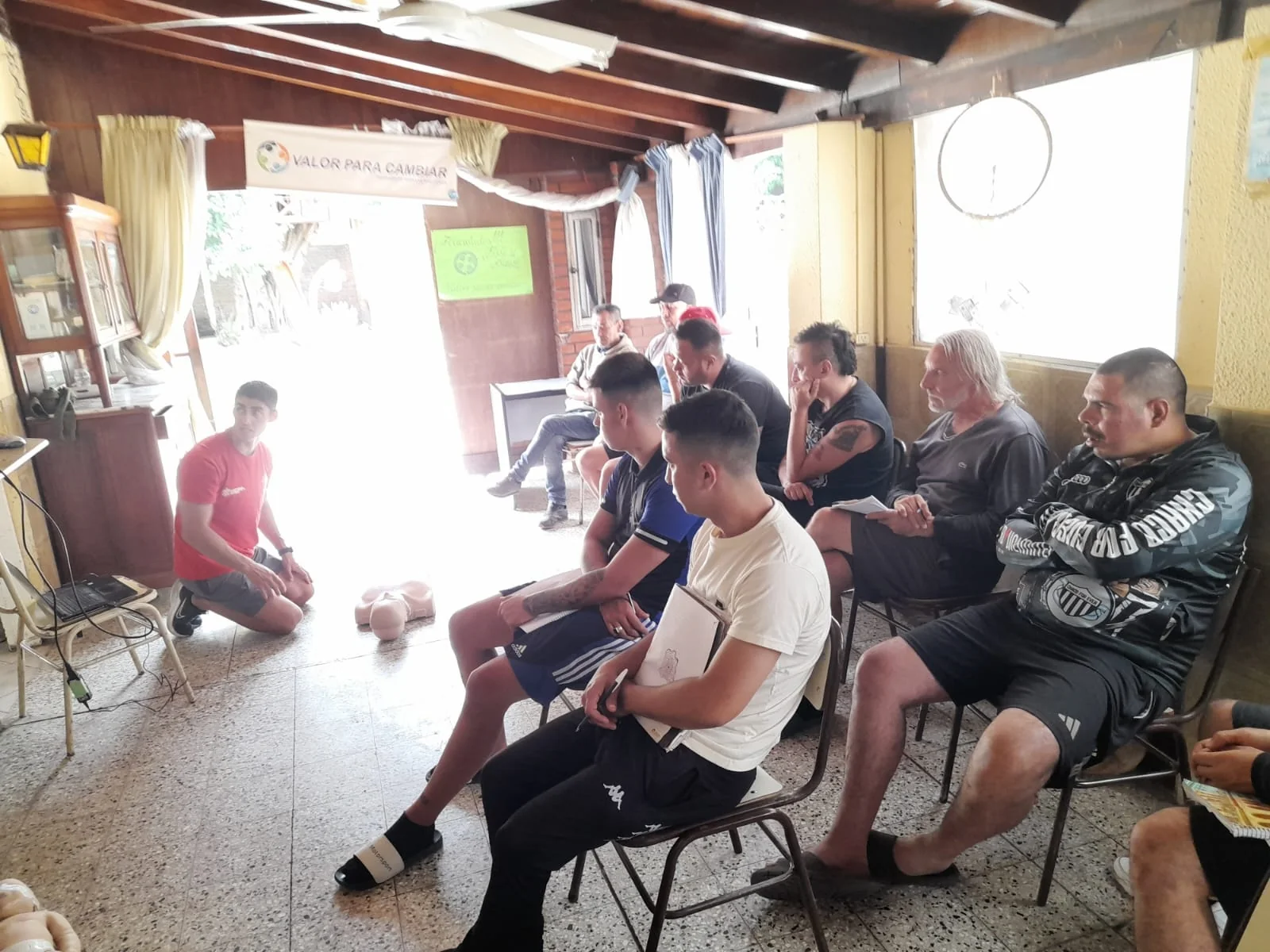 Actividad terapéutica grupal